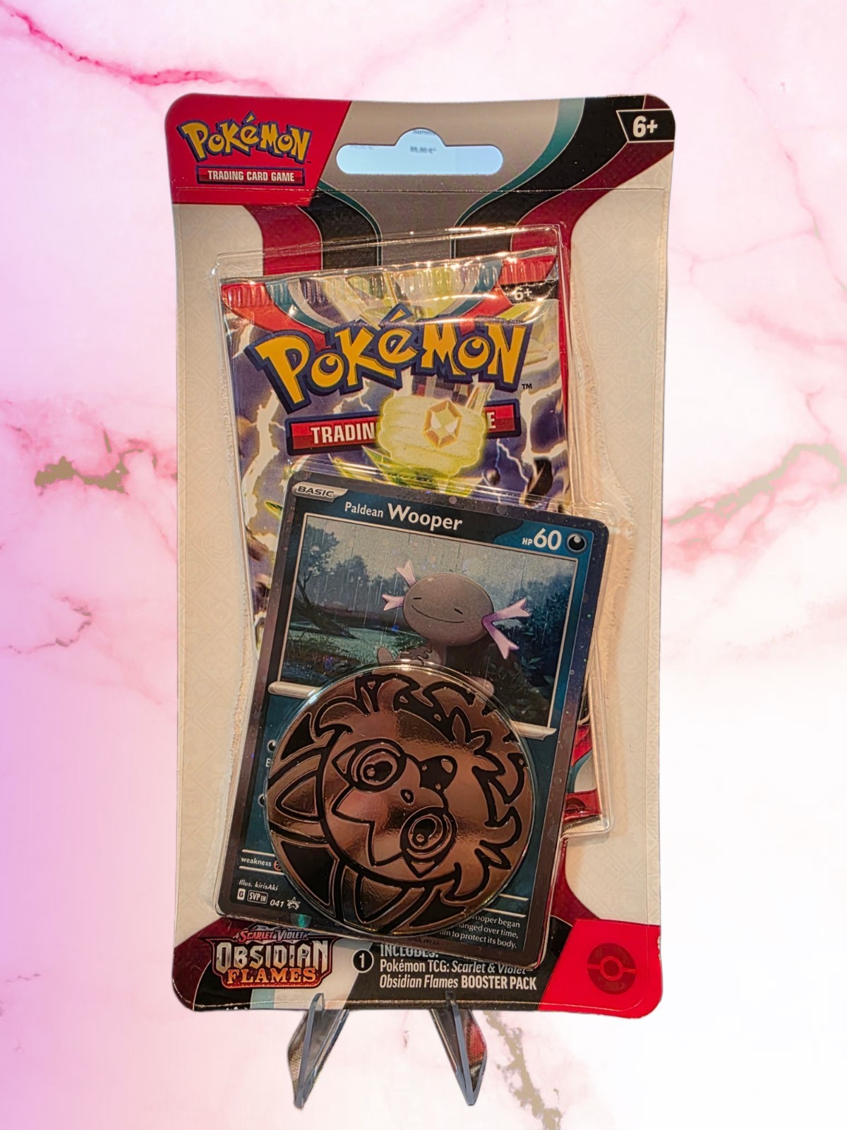 Pokémon TCG Obsidian Flames Wooper Checklane Sealed Blister Pack Pokémon TCG Obsidian Flames Wooper Checklane Sealed Blister Pack – verfügbar bei TG Vault