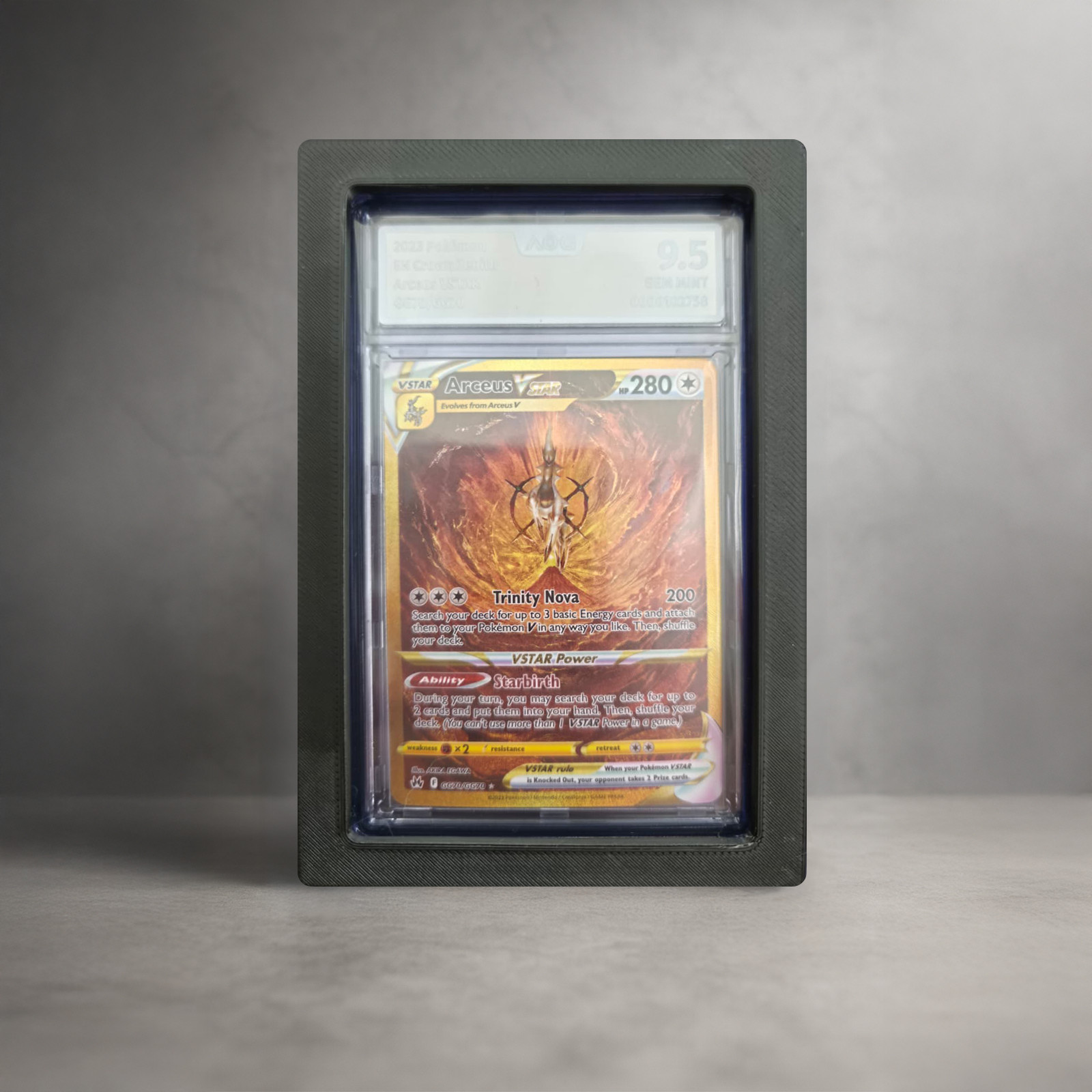 Wandhalterung für Pokémon-Karten – AOG Clean / Standard TCG Wandhalterung für Pokémon-Karten – AOG Clean / Standard TCG – verfügbar bei TG Vault