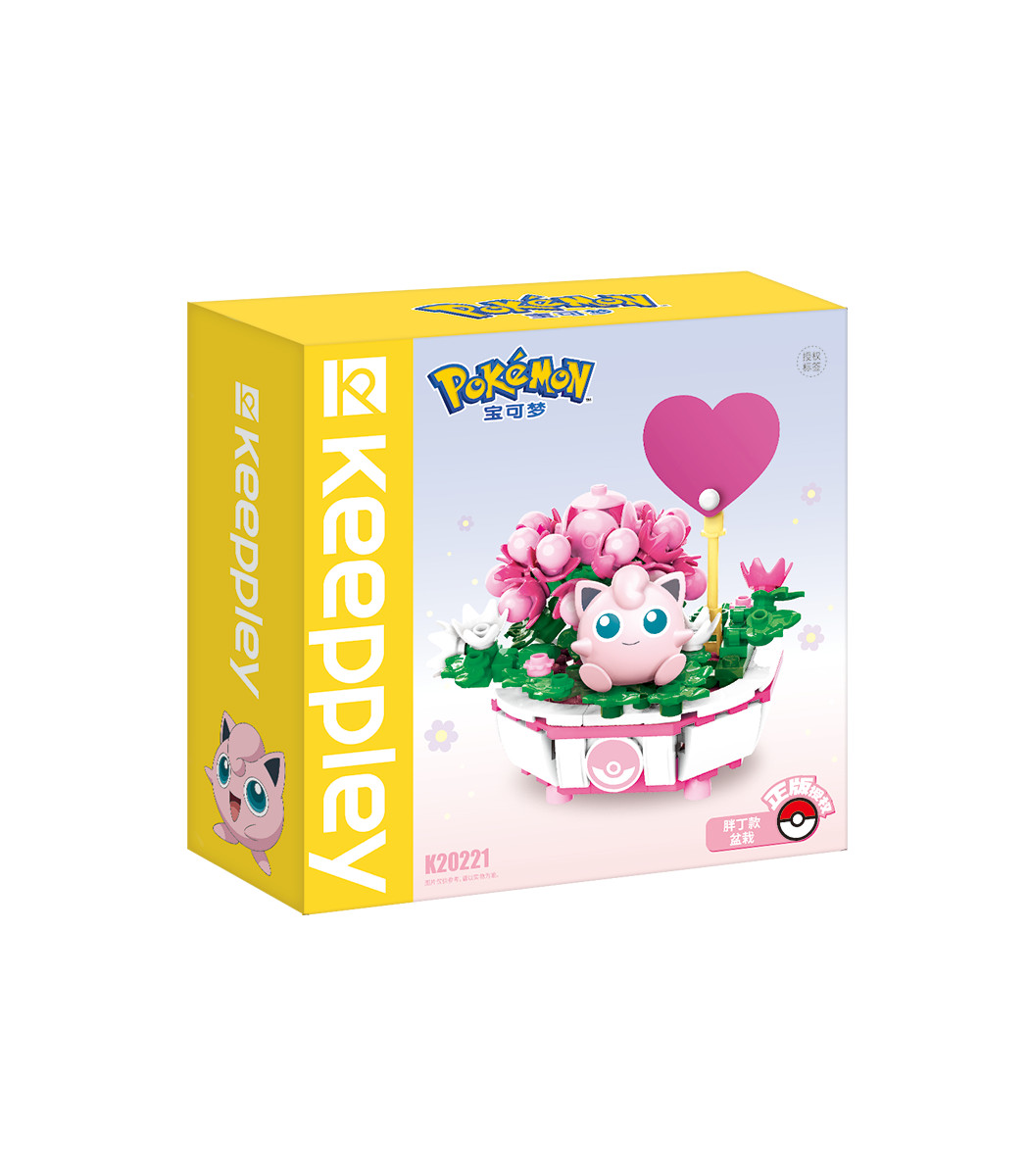 Keeppley K20221 Pokémon Jigglypuff Topfpflanze Bausteine Keeppley K20221 Pokémon Jigglypuff Topfpflanze Bausteine – verfügbar bei TG Vault