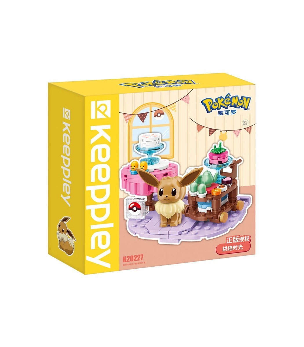Pokémon Keeppley Eevee Baking Time Bausteine Figur Diorama K20227 Pokémon Keeppley Eevee Baking Time Bausteine Figur Diorama K20227 – verfügbar bei TG Vault