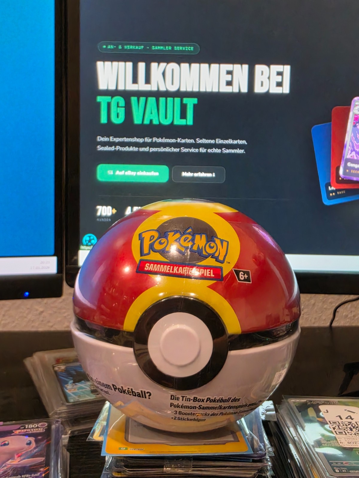 Pokémon Poké Ball Tin Box (Herbst 2025) Deutsch – NEU/OVP
