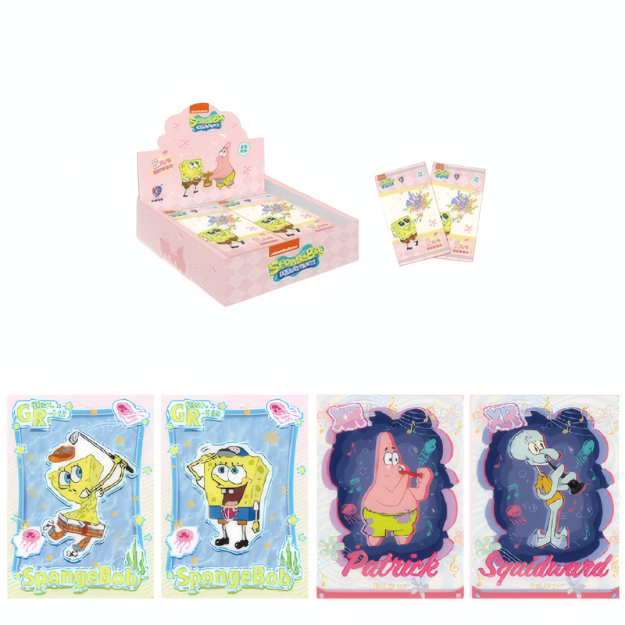 KB SpongeBob SquarePants Patrick Anime Trading Cards Box 90 Karten OVP KB SpongeBob SquarePants Patrick Anime Trading Cards Box 90 Karten OVP – verfügbar bei TG Vault
