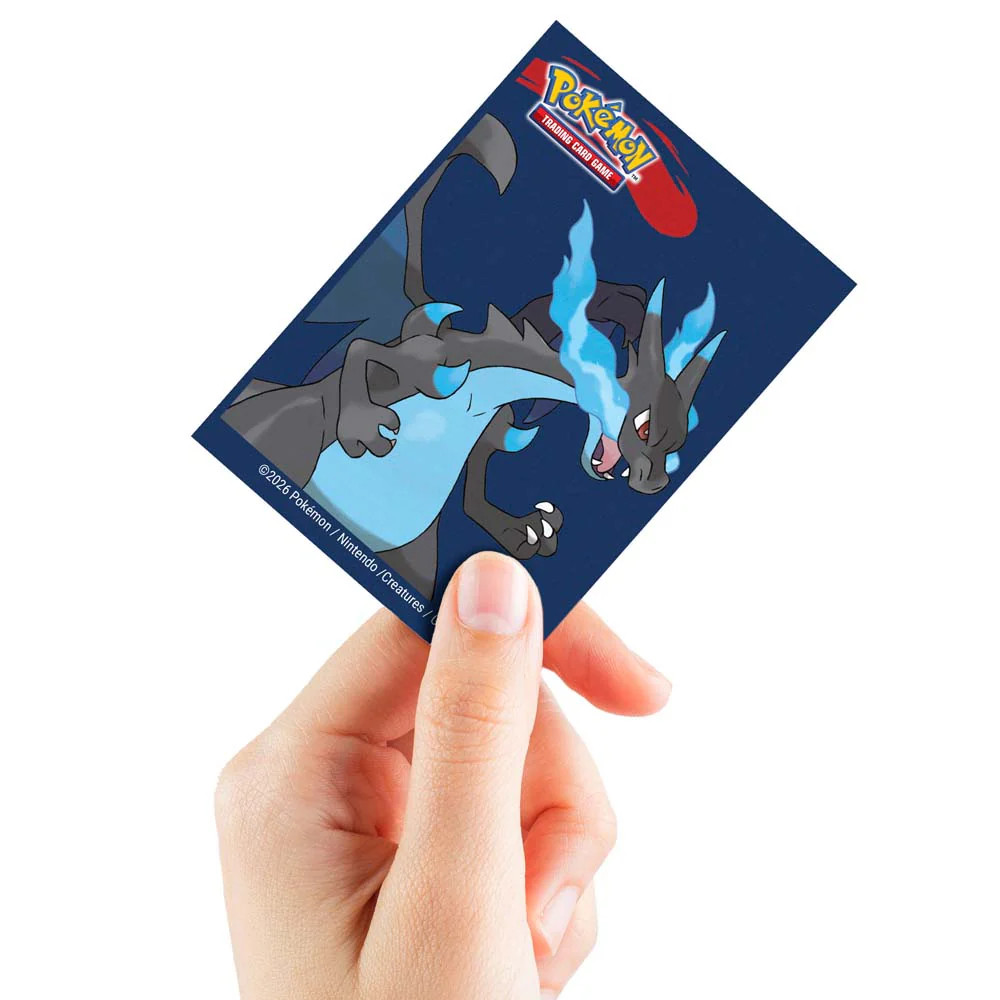 Ultra Pro: Mega Charizard X - 65ct Deck Protector® Sleeves für Pokémon TCG Ultra Pro: Mega Charizard X - 65ct Deck Protector® Sleeves für Pokémon TCG – verfügbar bei TG Vault