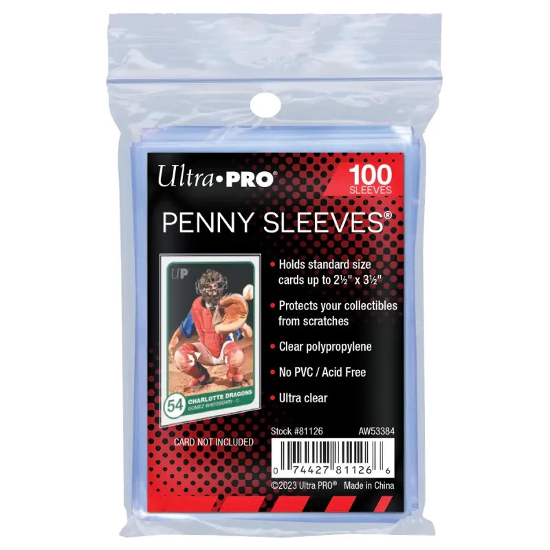 Ultra Pro Penny Soft Sleeves – 100 Stück
