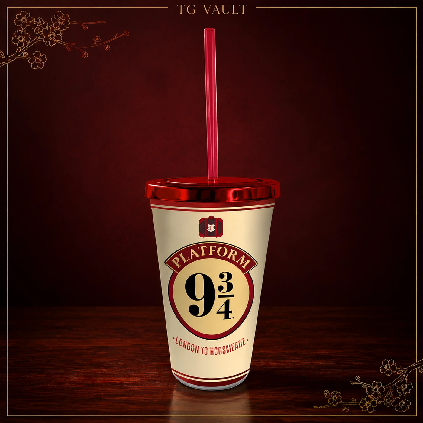 Harry Potter – Hogwarts Express – Tumbler with Straw (470ml) – Produktbild