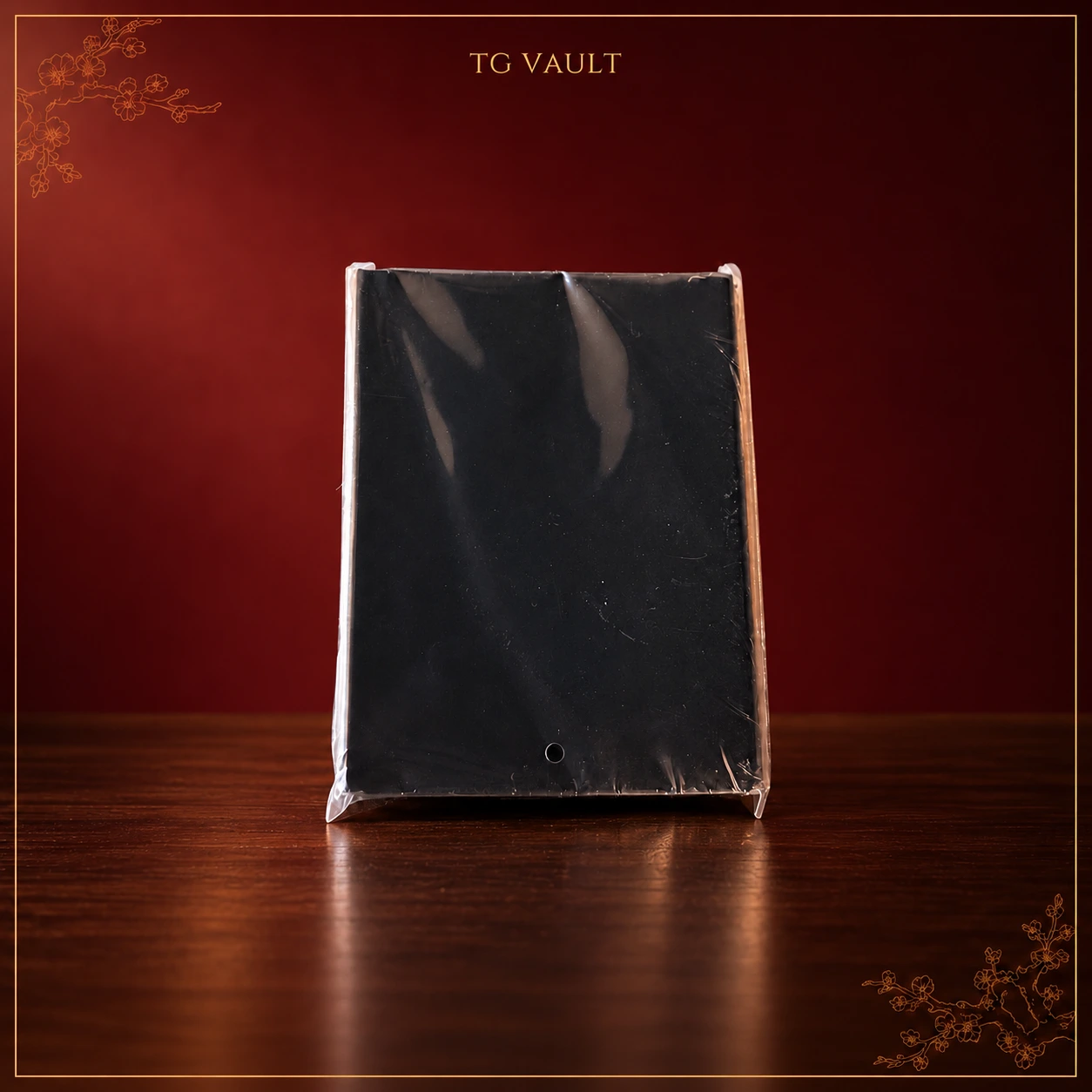 Card Sleeves Schwarz 50er