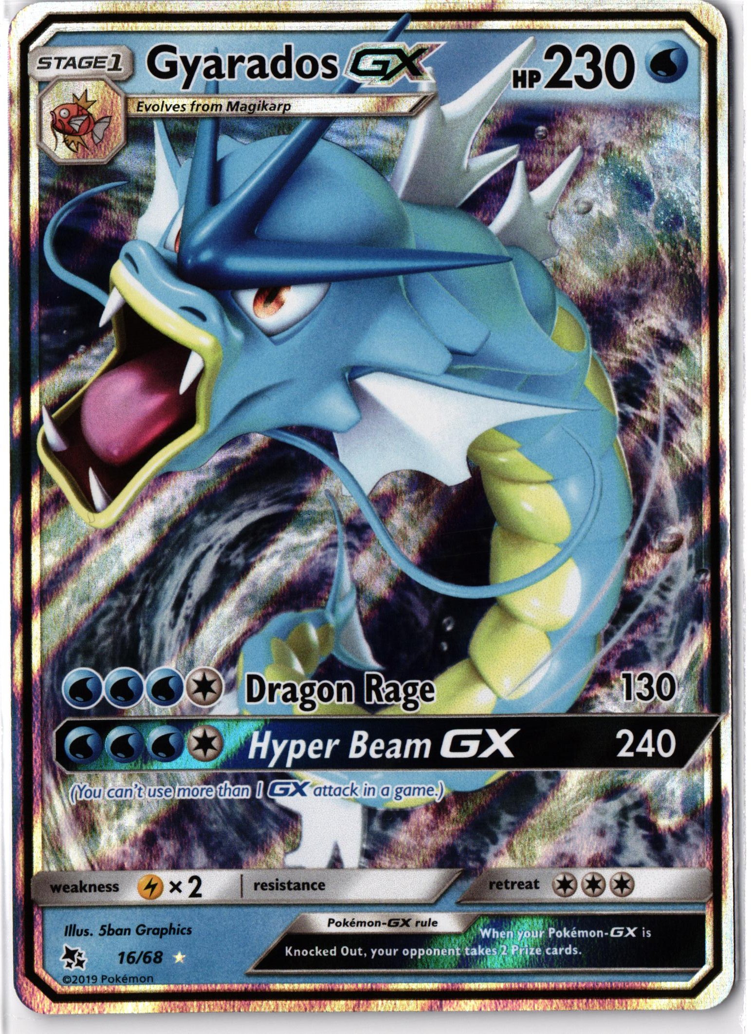 Eigener Scan: Gyarados-GX 16/68 – Hidden Fates